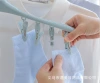 Modern and simple plastic daily necessities, Nordic green clothes rack factory direct sales, first-hand supply details Picture